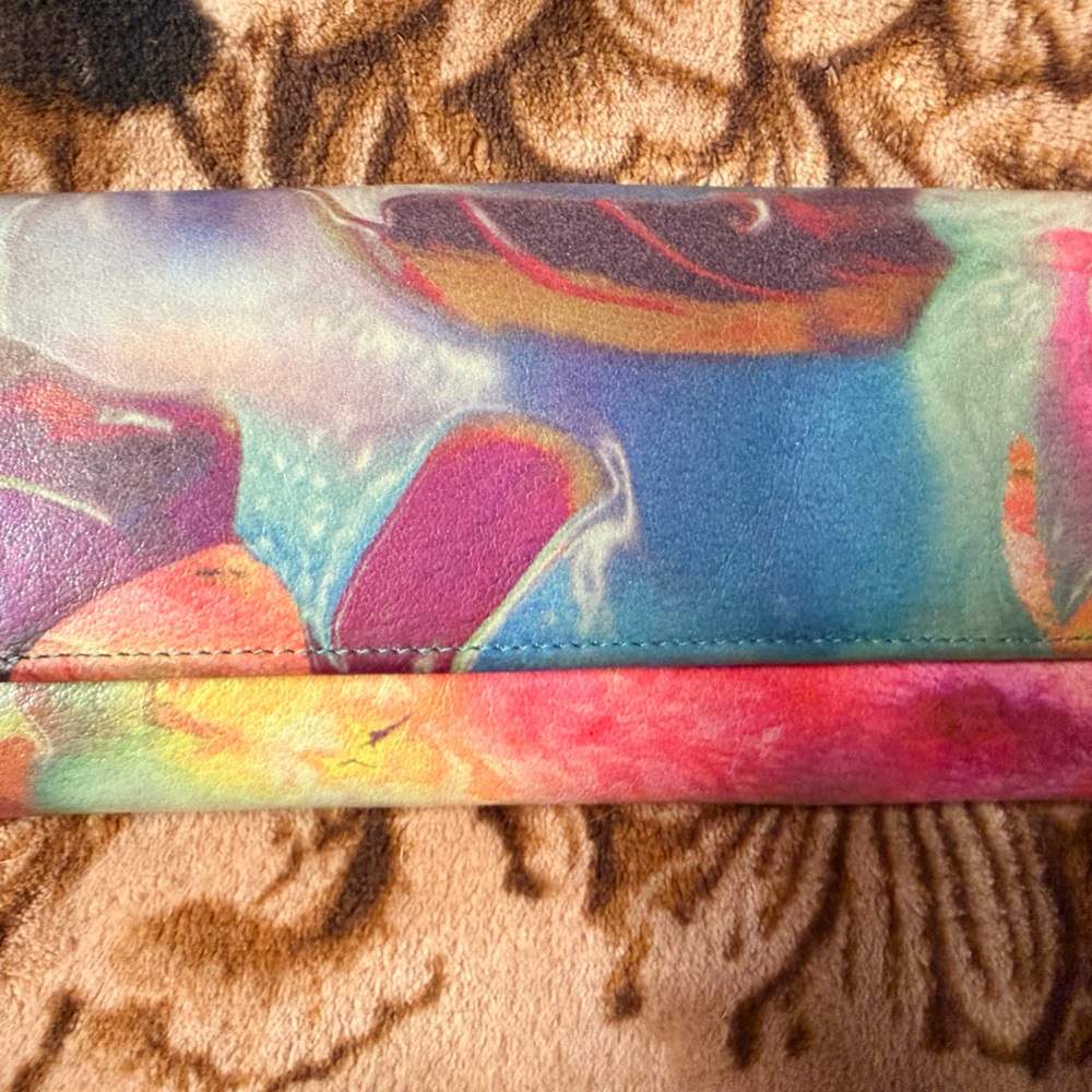 HOBO Multicolor Abstract Clutch